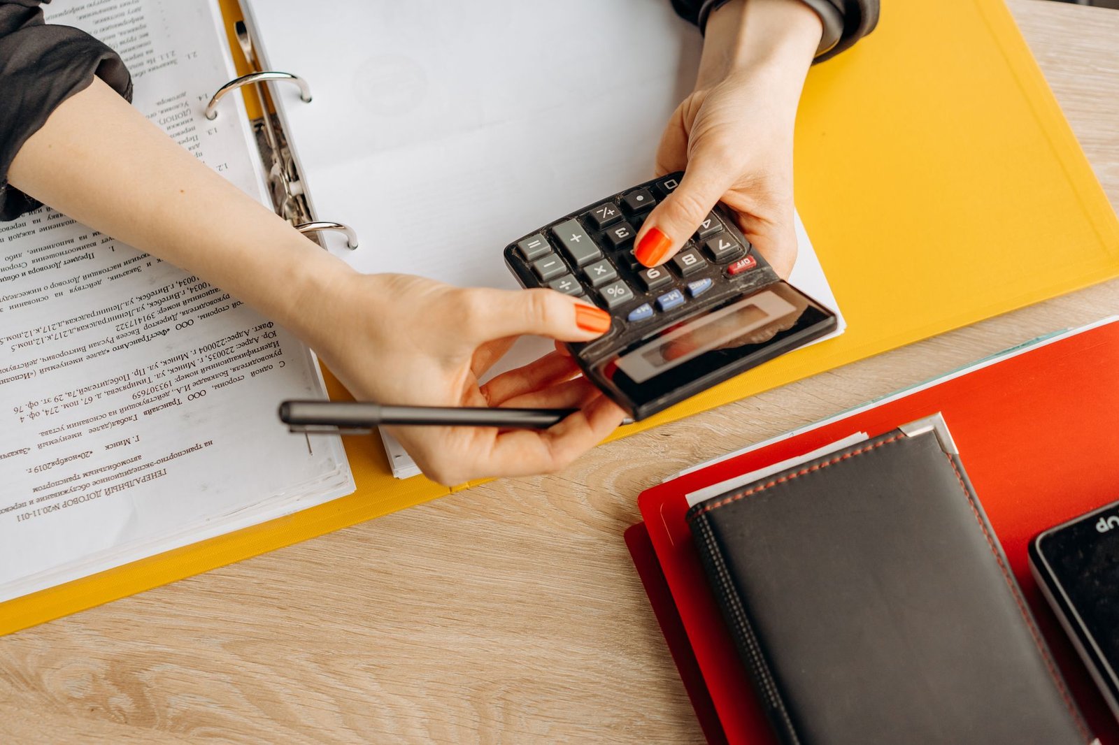 Family member organizing benefit paperwork as a VA fiduciary for a veteran