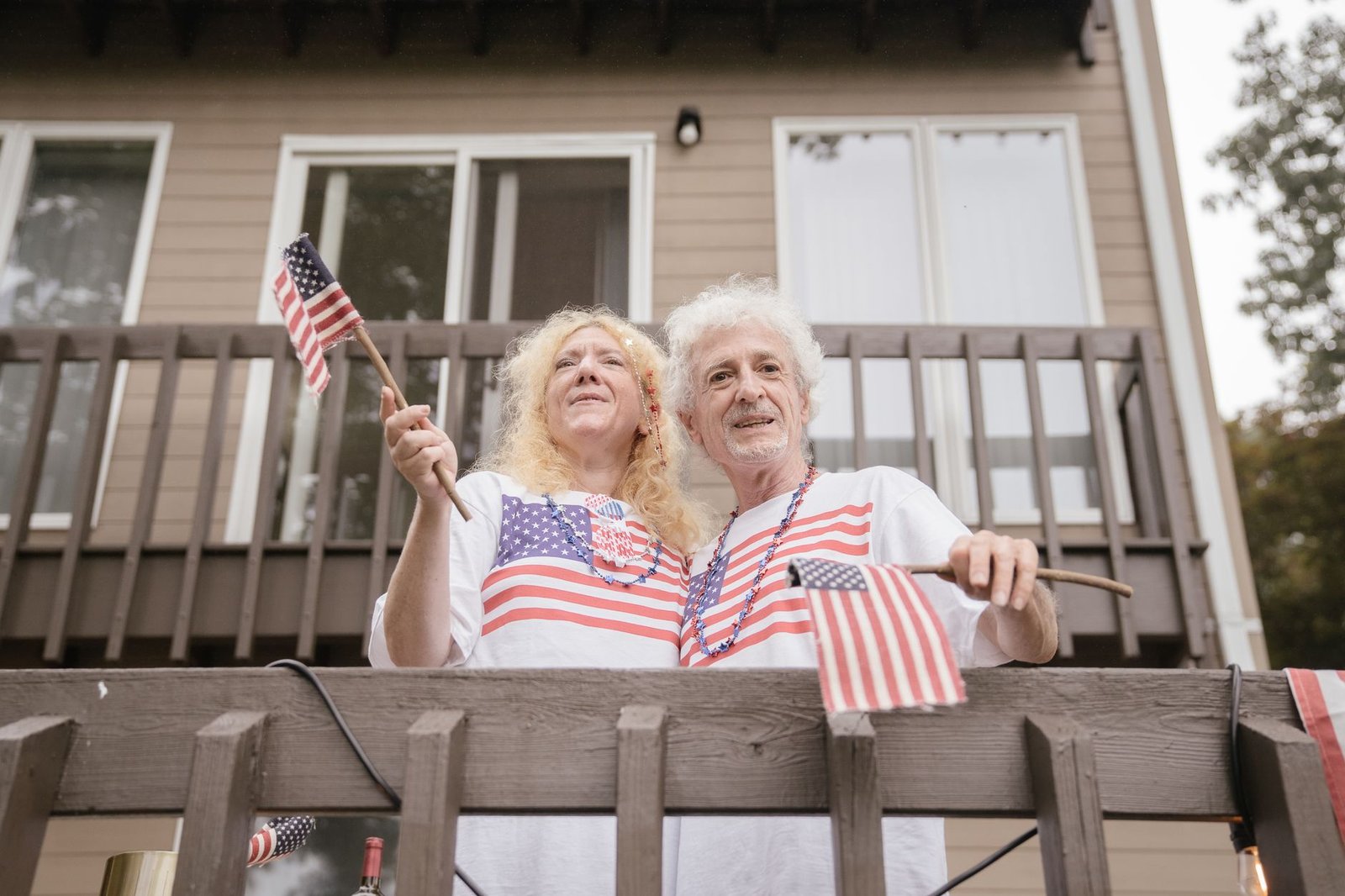 Veteran and spouse discussing VA benefits for asbestos-related diseases at home