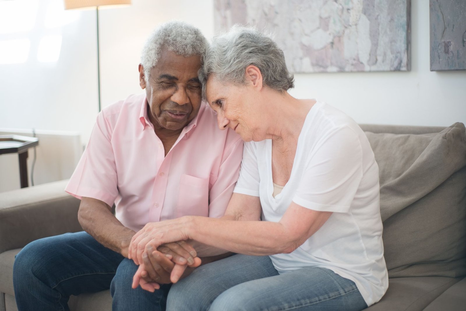 A spouse providing care at home, a situation that can increase pay after adding dependents to a VA disability award